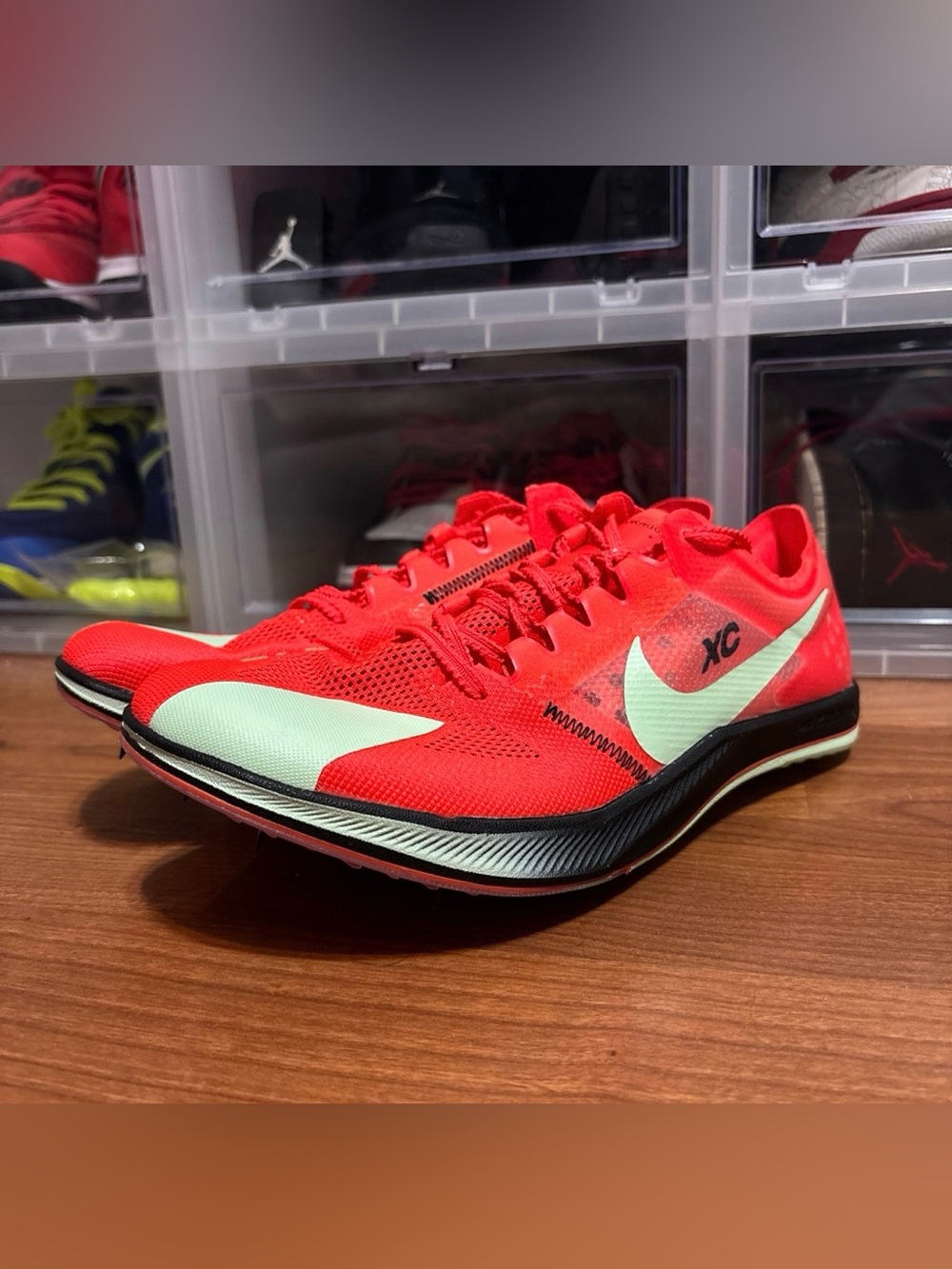 Nike ZoomX Dragonfly XC Bright Crimson DX7992-600 Track Spikes Men’s NWOB
